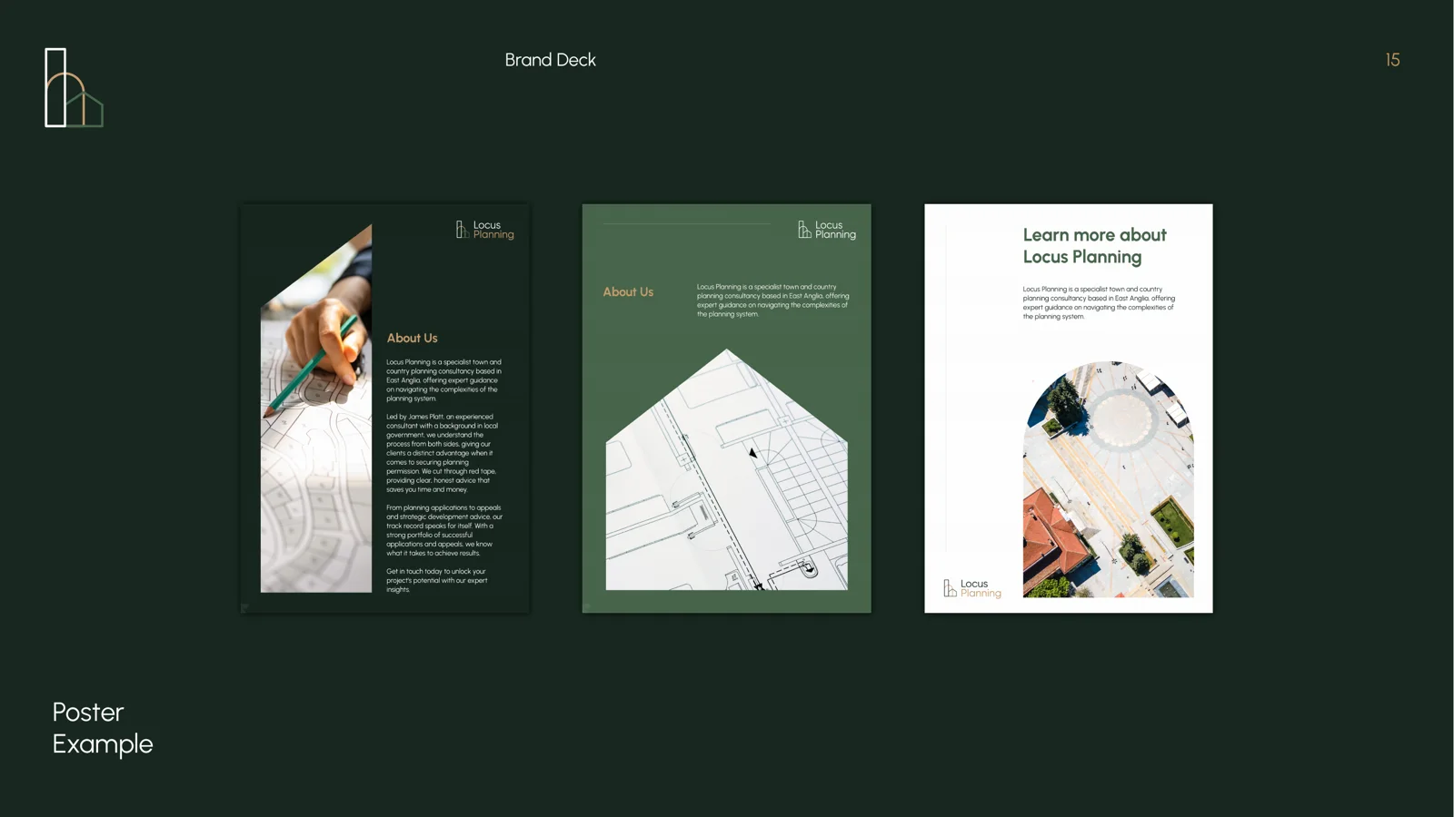 Posters and leaflets